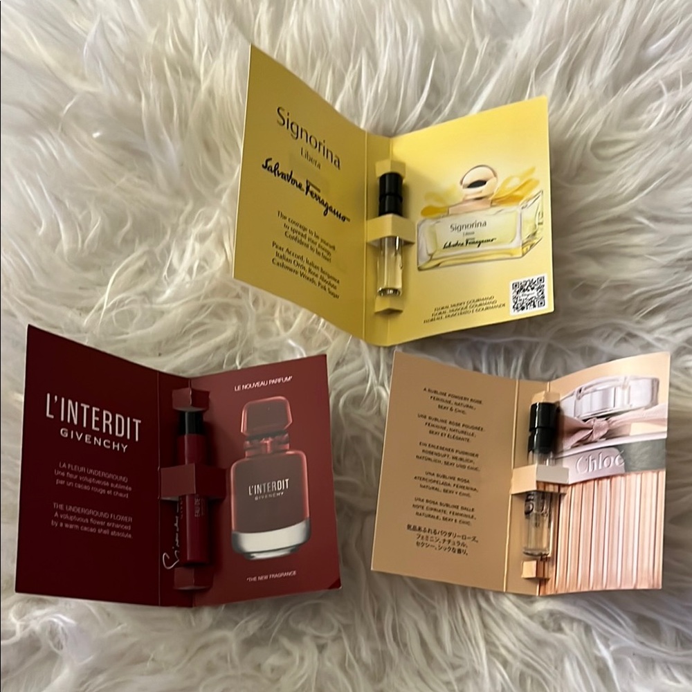 Givenchy, Chloe, Salvatore Ferragamo Perfume - Picture 2 of 3
